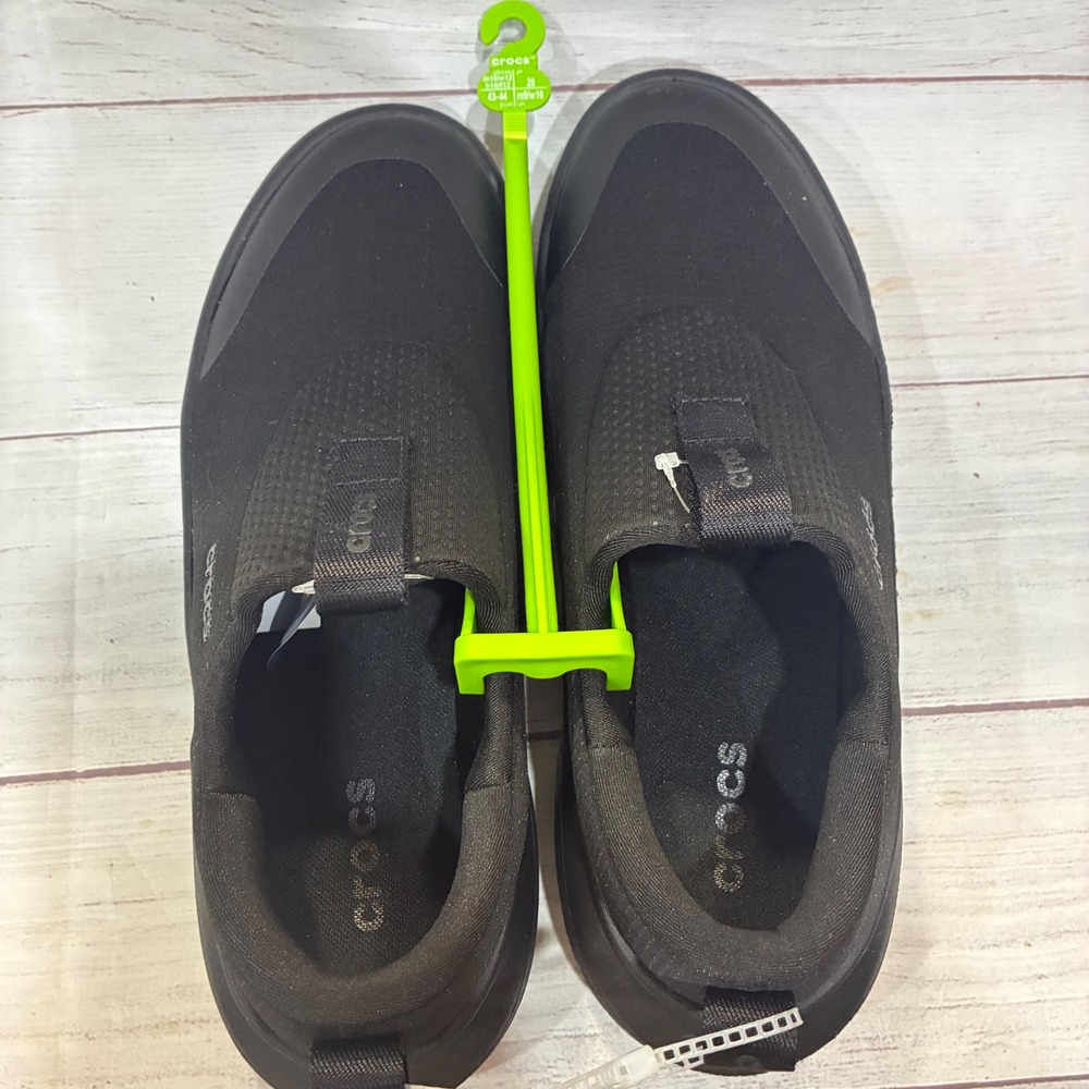 Crocs Mellow Ease Slip On Sneakers Mens 10 Black LiteRide Recovery 210500-060 - Picture 5 of 7